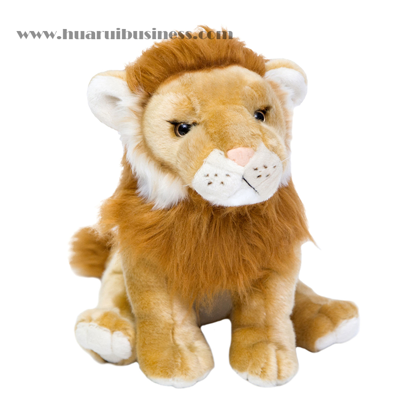 Plush pelliccia di leone giocattolo/animale bambola/peluche di peluche